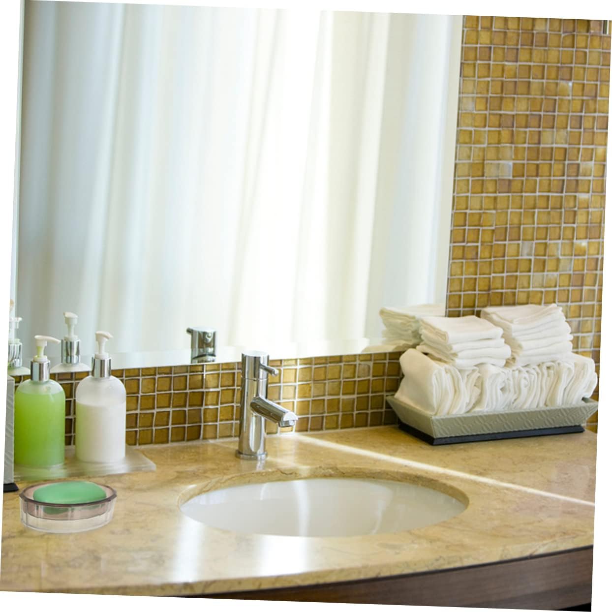 BESTYASH 1Pc Soap Draining Dish for Bathroom and Sink