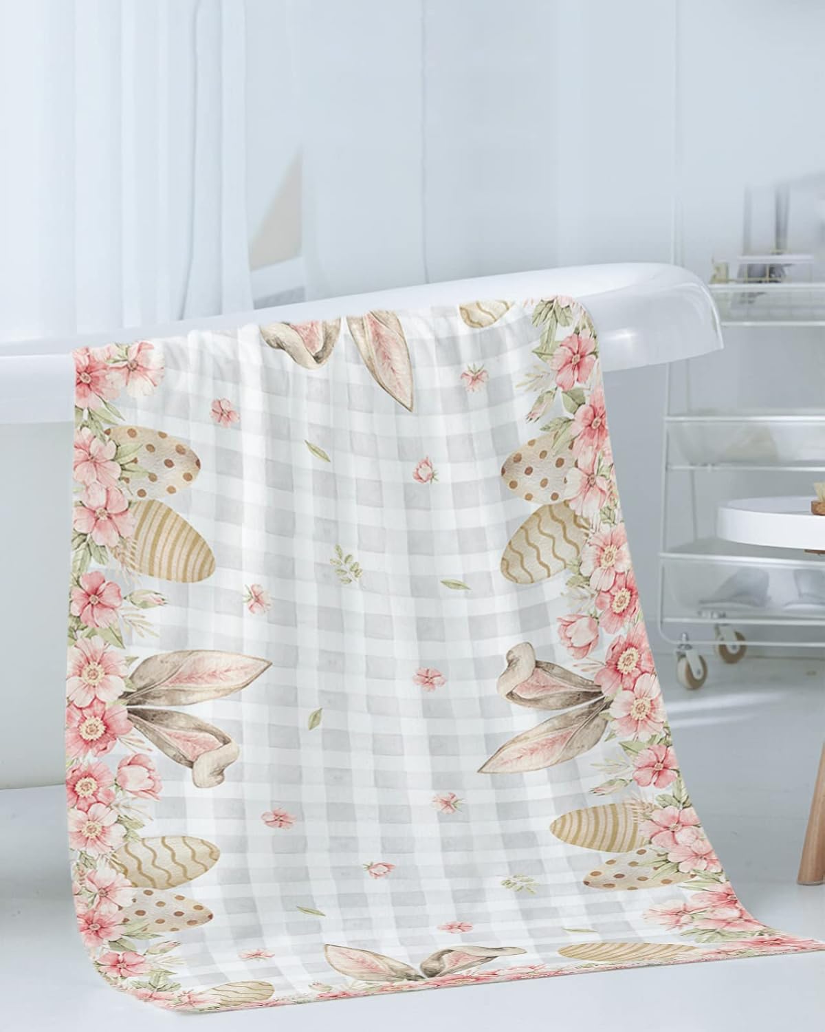 ZOE GARDEN Easter Bunny Ears Bathroom Towel Set