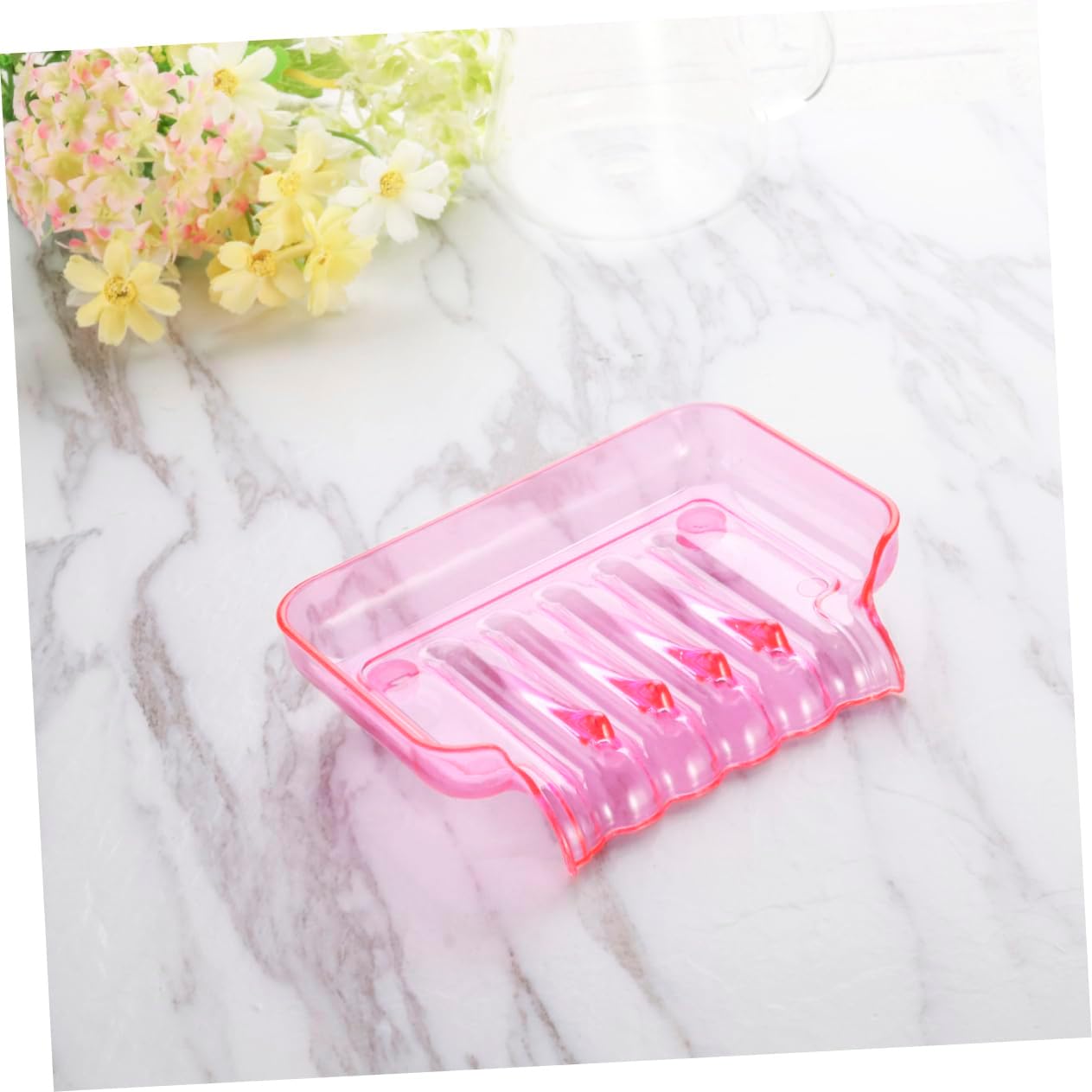 Anneome Suction Soap Dish for Bathroom 1