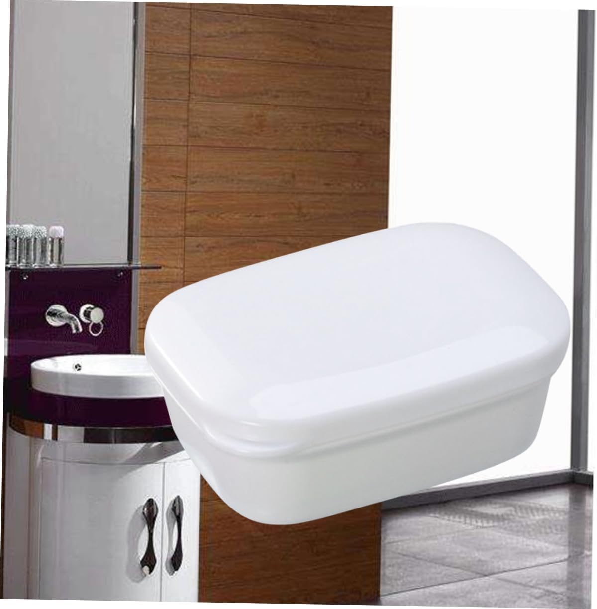Travel Size PP Soap Holder - Leak Proof Anti-Slip