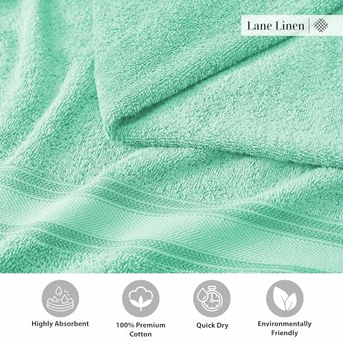 LANE LINEN Luxury 12-Piece Bath Towel Set