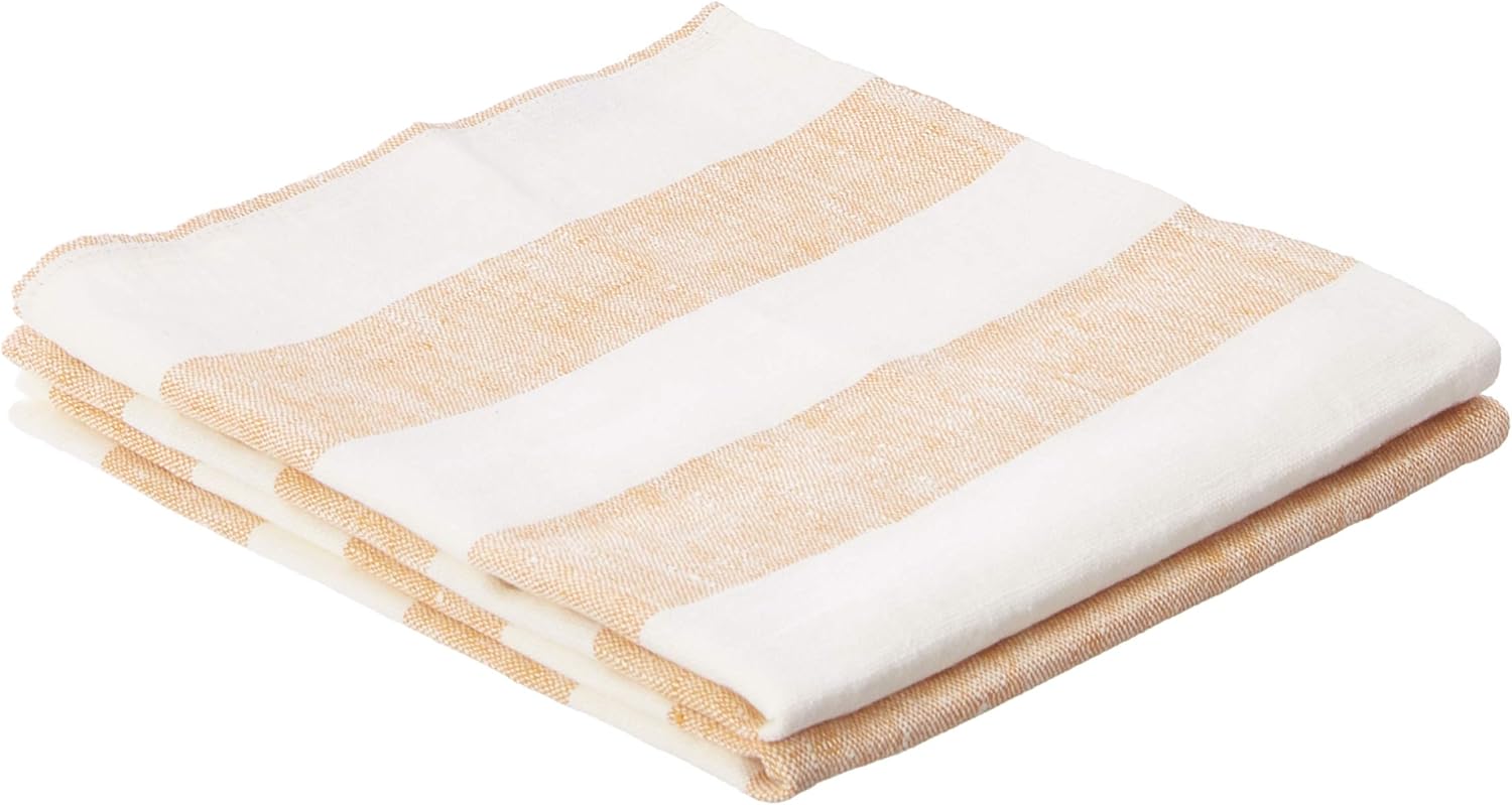 LinenMe 0824801 Gold Towel Set 2 Pieces 18x26