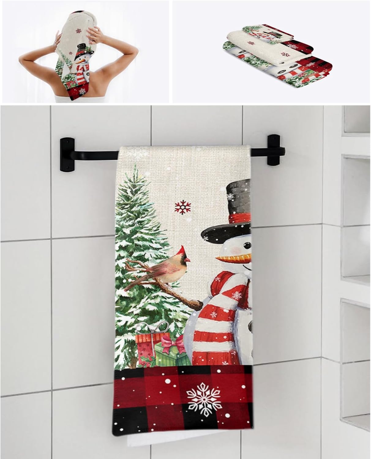 Chees D Zone Bath Towel Set 3 Piece Microfiber