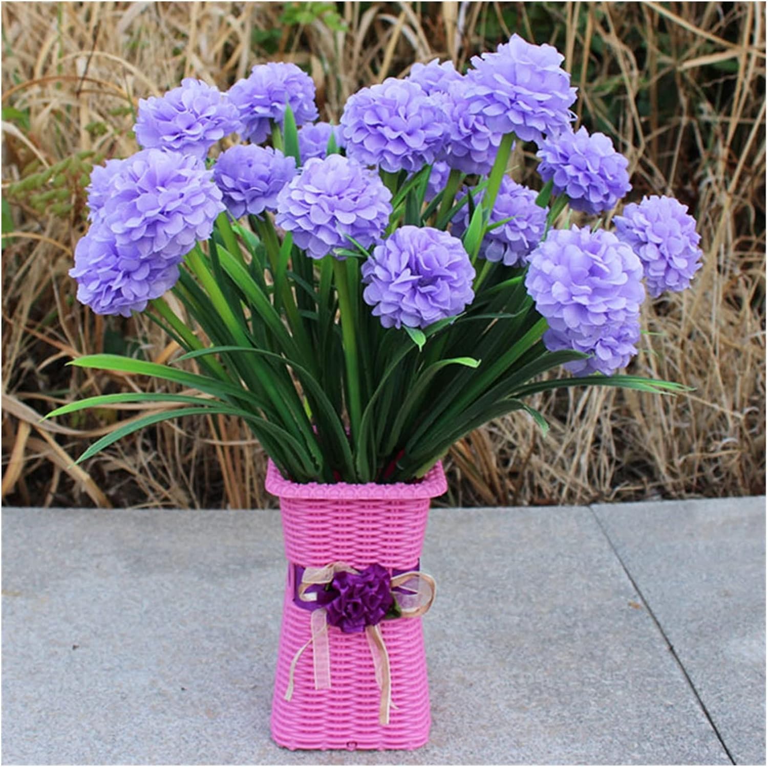 GaRcan Multicolor Silk Hydrangea Artificial Flowers