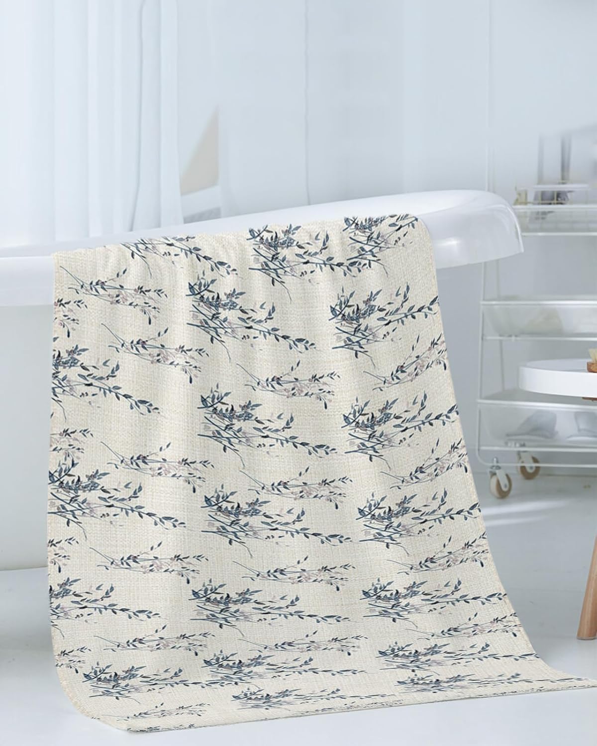 Smile Sunflower 3-Pack Bath Towels Set with Floral Design
