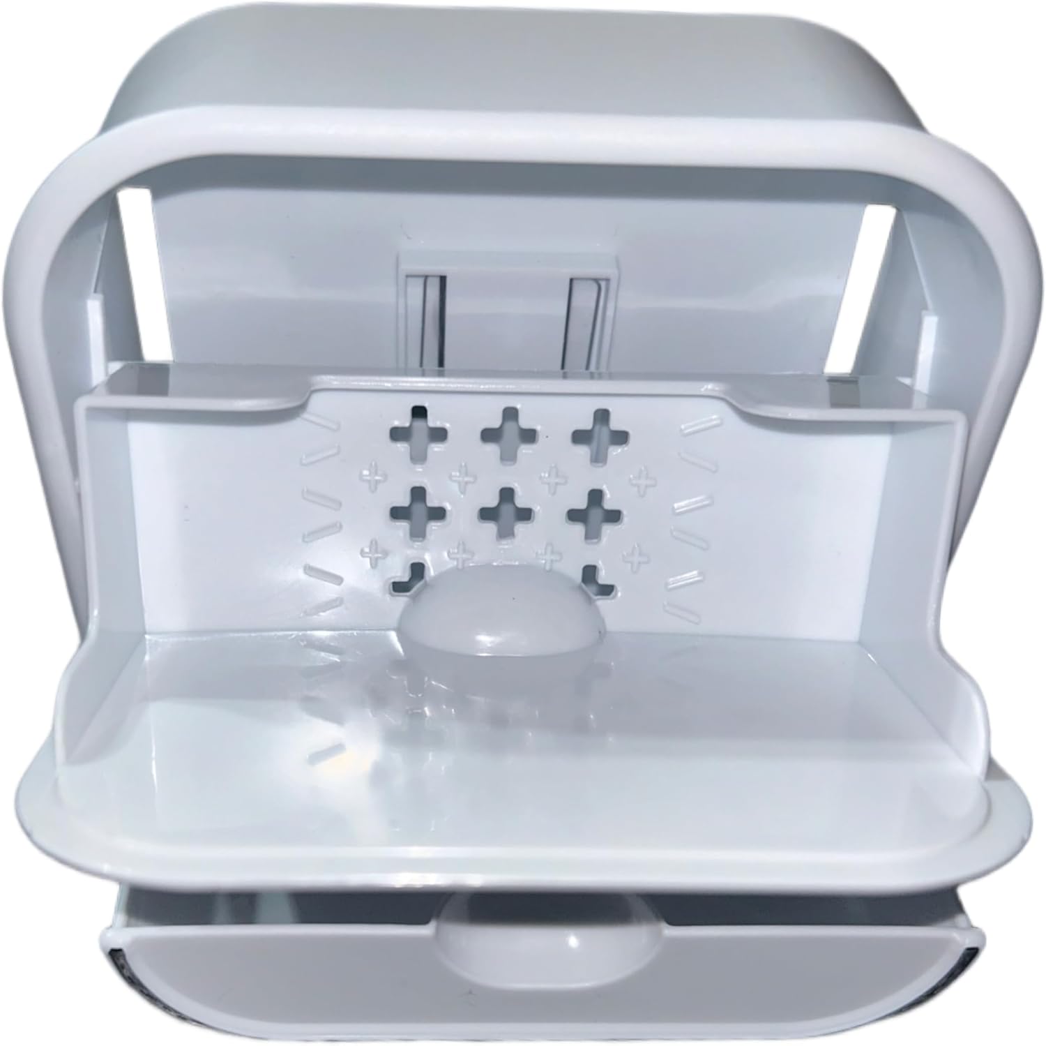 Waterproof Shower Soap Dish with Drainage Peel and Stick