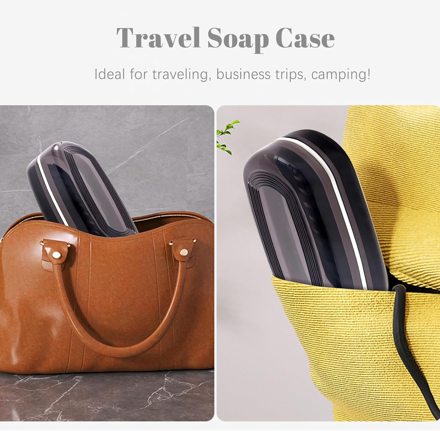 Xohairp Soap Case Leakproof Holder for Travel