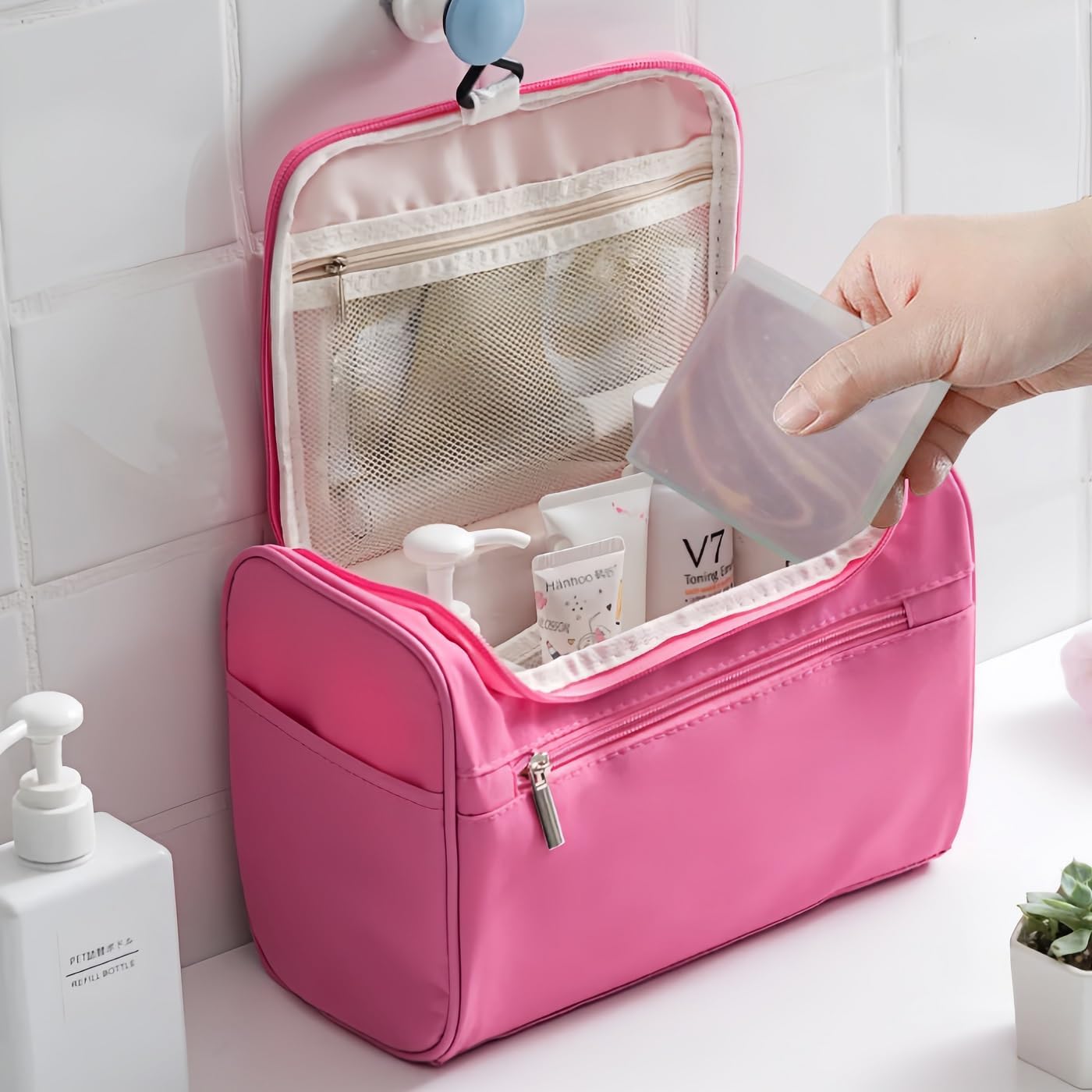 Vonpri Travel Soap Container with Draining Layer