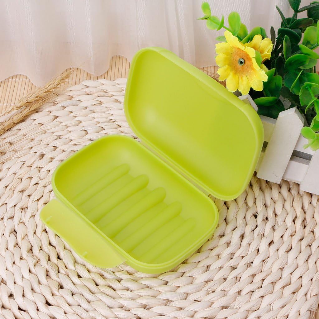 Techinal Portable Soap Box with Lid Holder 1