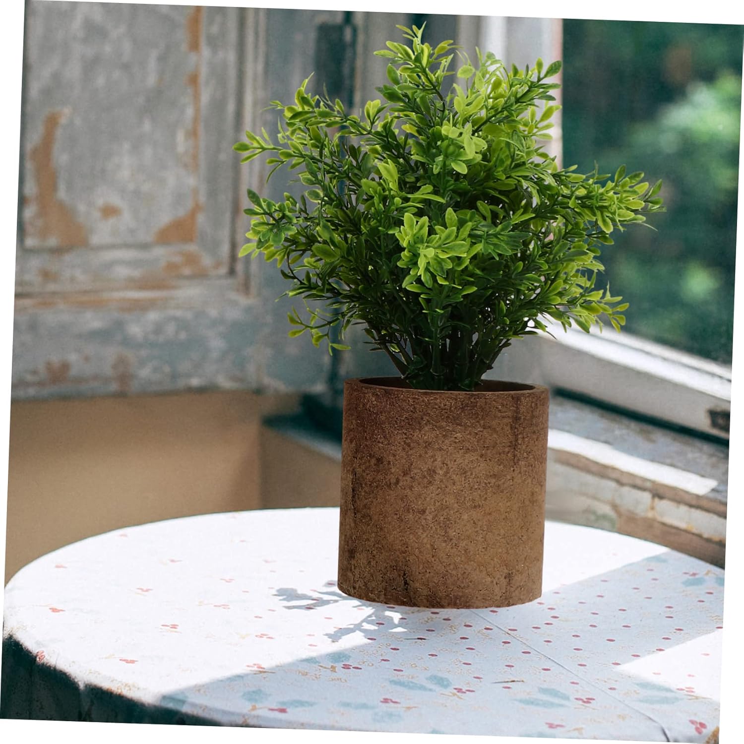 Cabilock Artificial Potted Green Plant for Home Decor 1