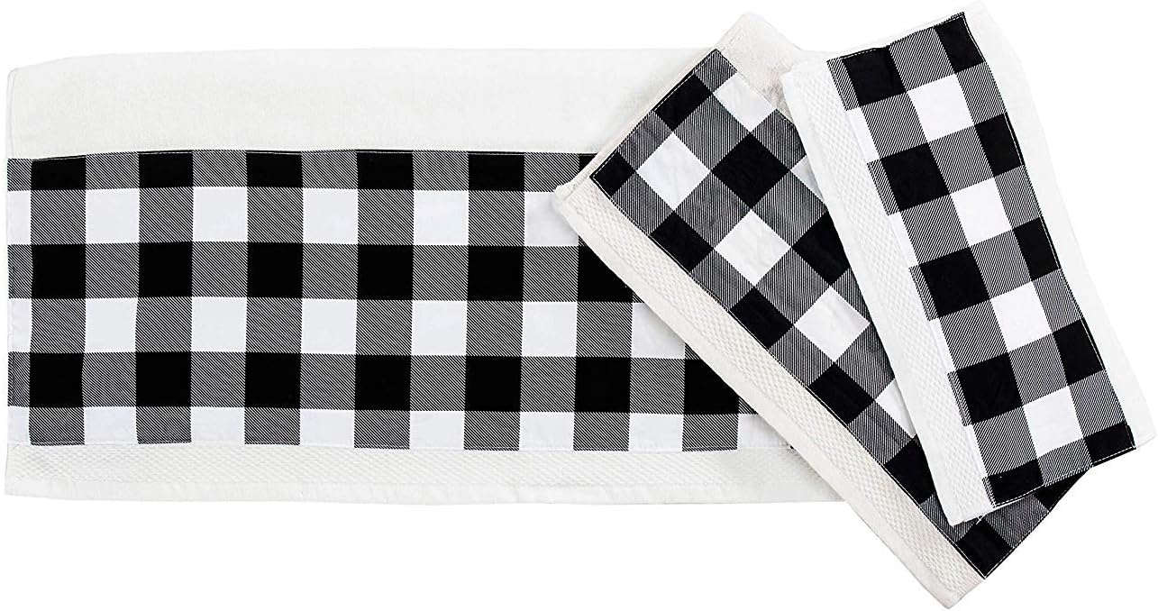 HiEnd Accents Camille 3 Piece Bathroom Towel Set