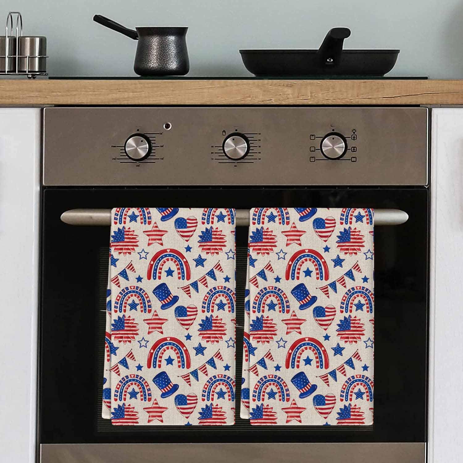 Rocking Giraffee 4 Pack Microfiber Kitchen Towels