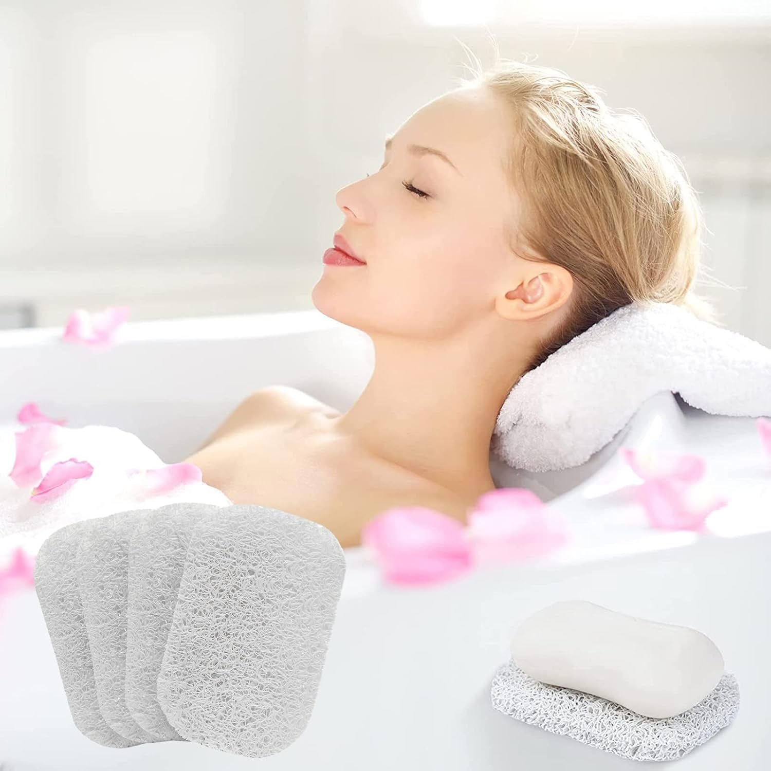 4PCS Bar Soap Saver Holder for Shower and Kitchen 1