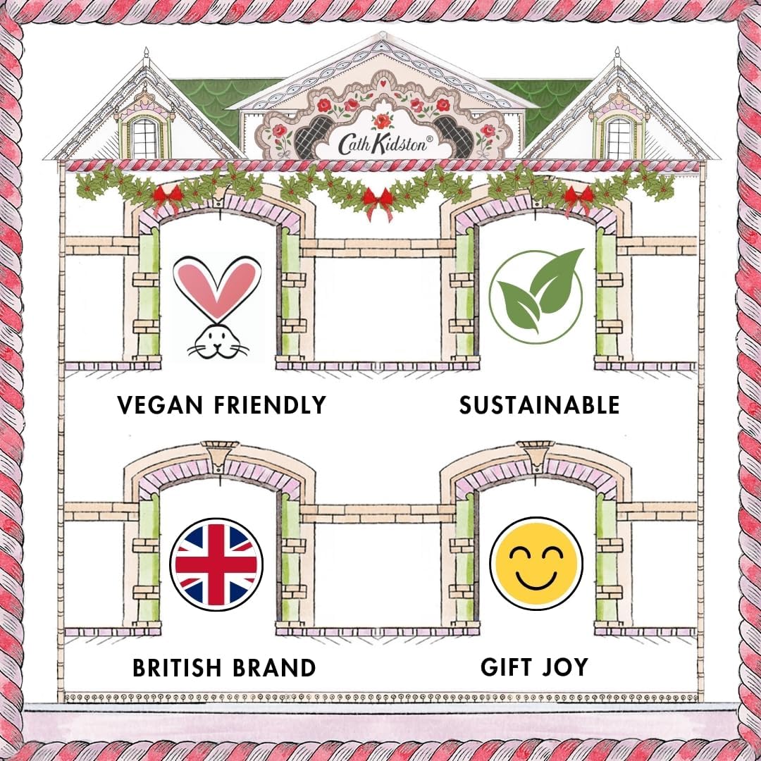 Cath Kidston Festive Tin Candle 100g Red Berry Cedar 1