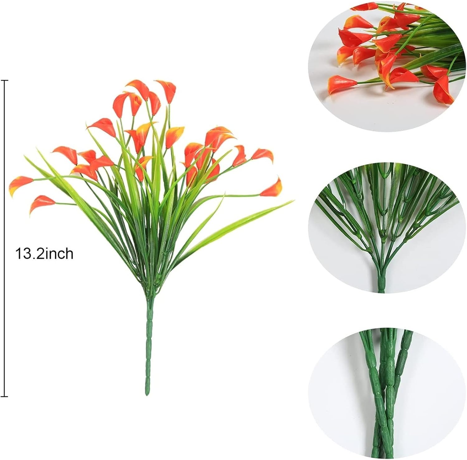 GaRcan Artificial Calla Lily Flowers Decor Set