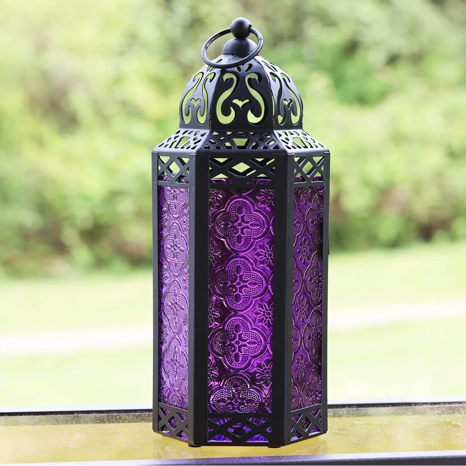 VELA Metal Halloween Decorative LED Candle Lanterns