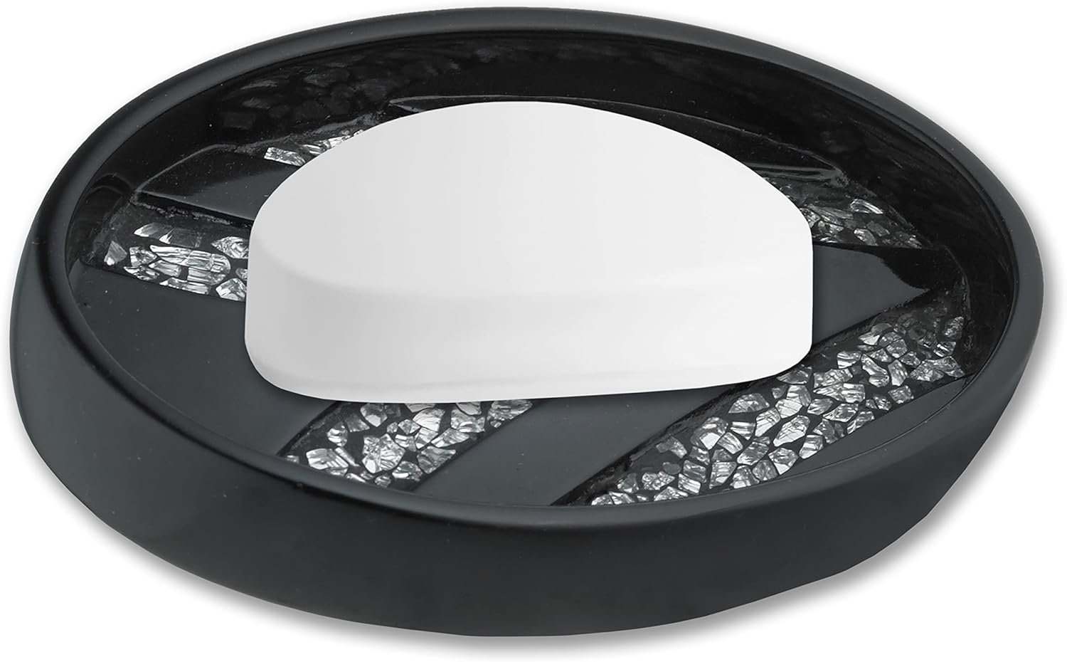 Popular Bath Sinatra Modern Soap Dish - Black