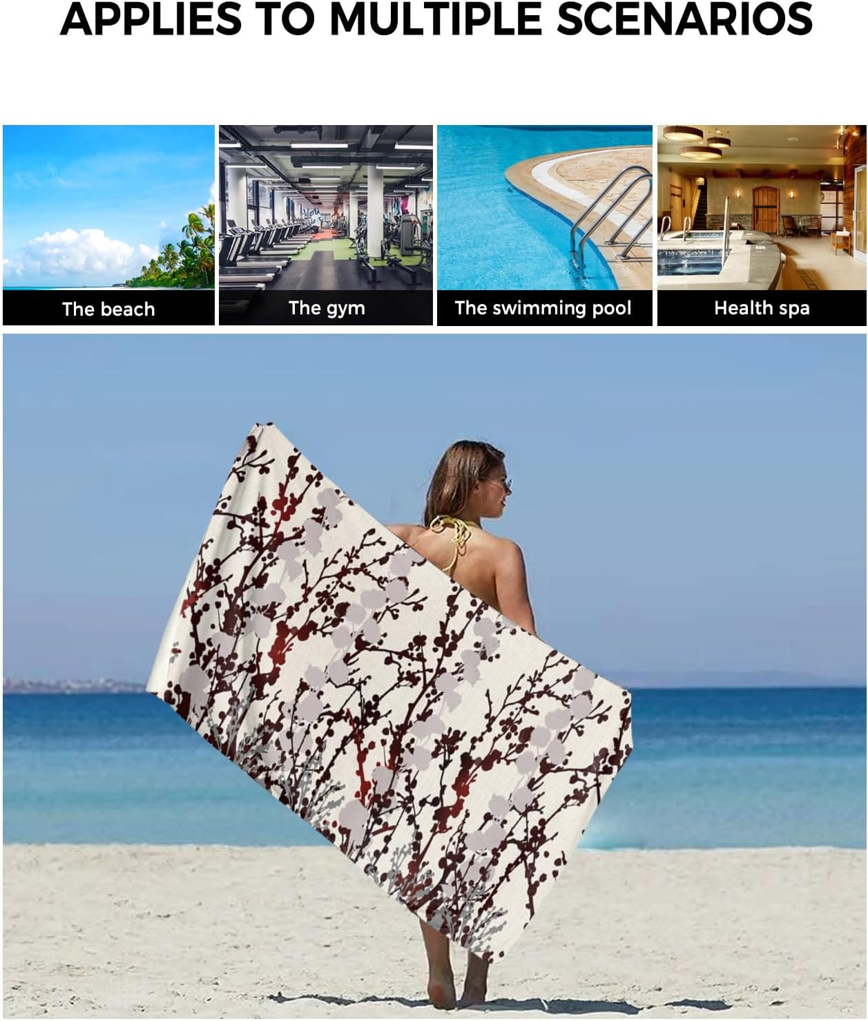 Smile Sunflower 3 Pcs Bath Towel Set
