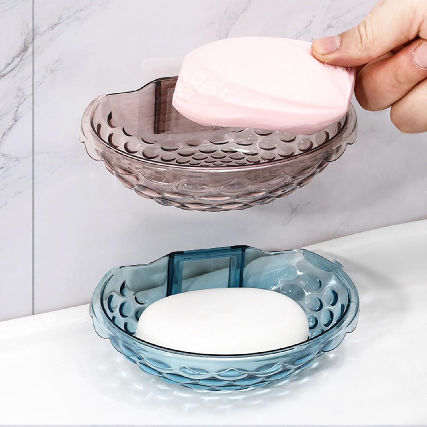 Wall Mounted Soap Holder with Acrylic Material