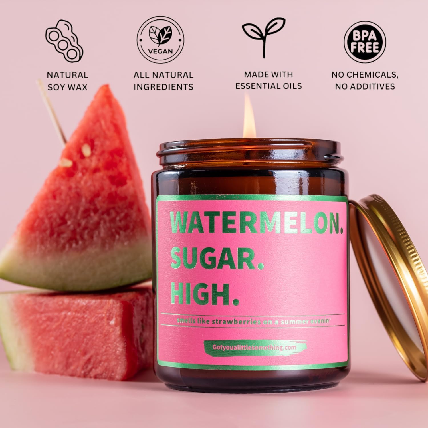 Watermelon Sugar High Scented Candle - Harry Styles Inspired