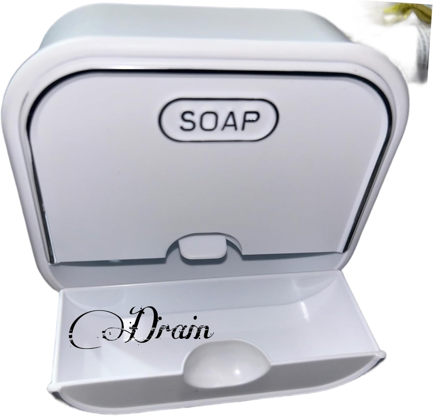 Waterproof Shower Soap Dish with Drainage Peel and Stick