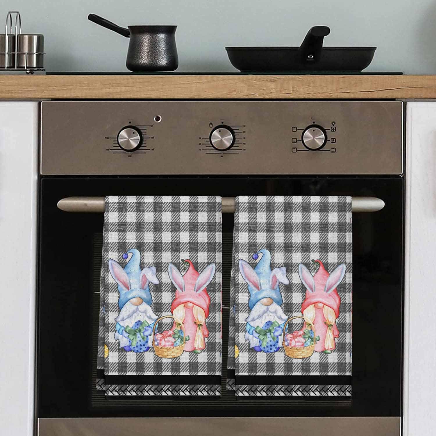 Rocking Giraffee 2 Pack Microfiber Kitchen Towels