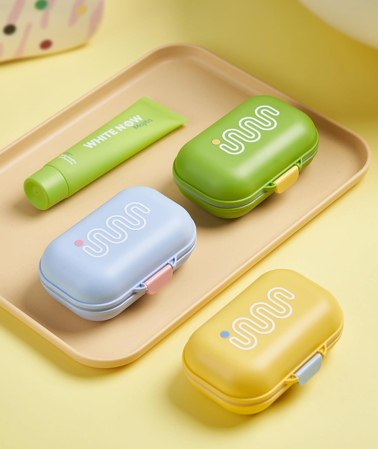 PEISAINOX Travel Soap Case with Leakproof Lid and Drainage Tray