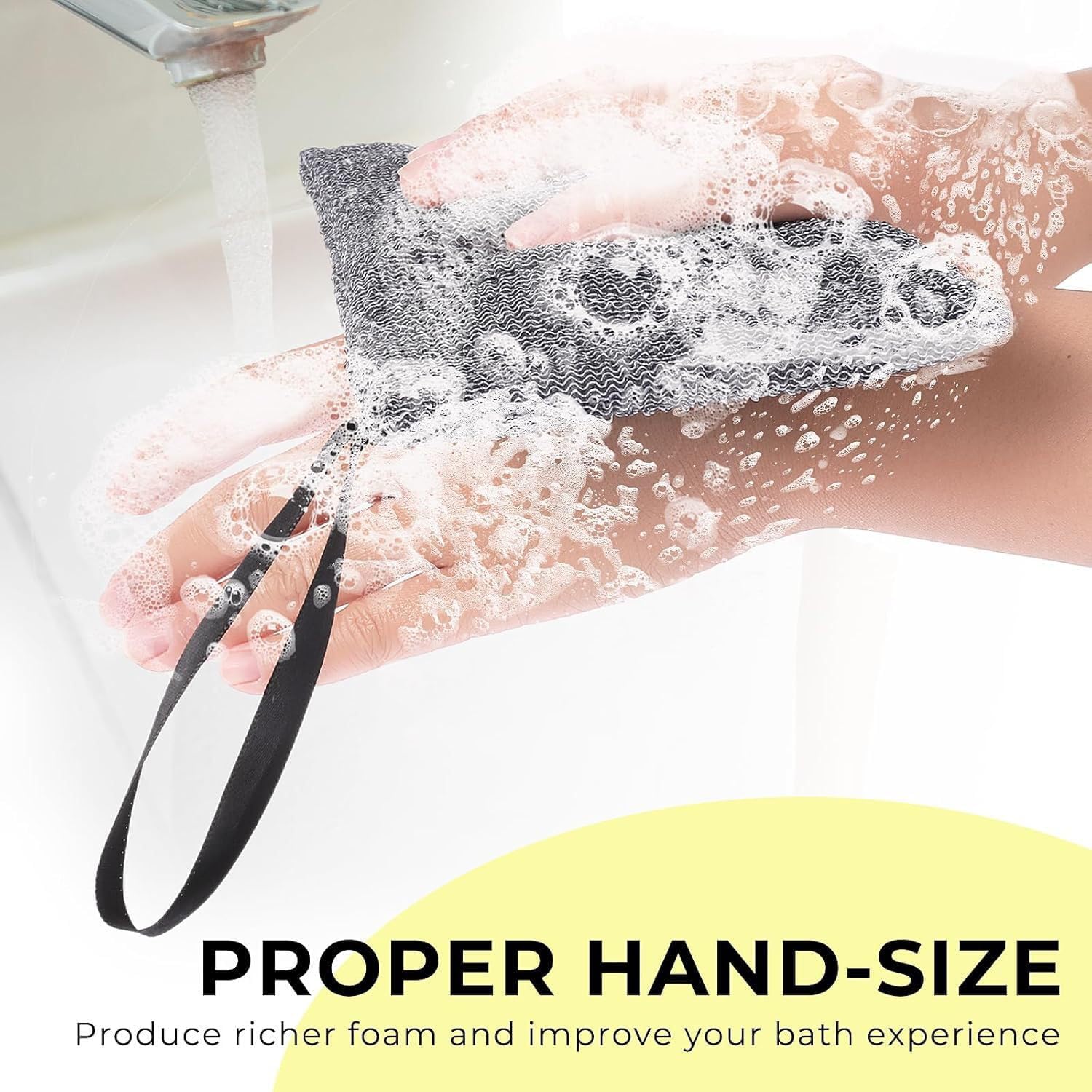 2pcs Silicone Soap Dish with Drain Spout