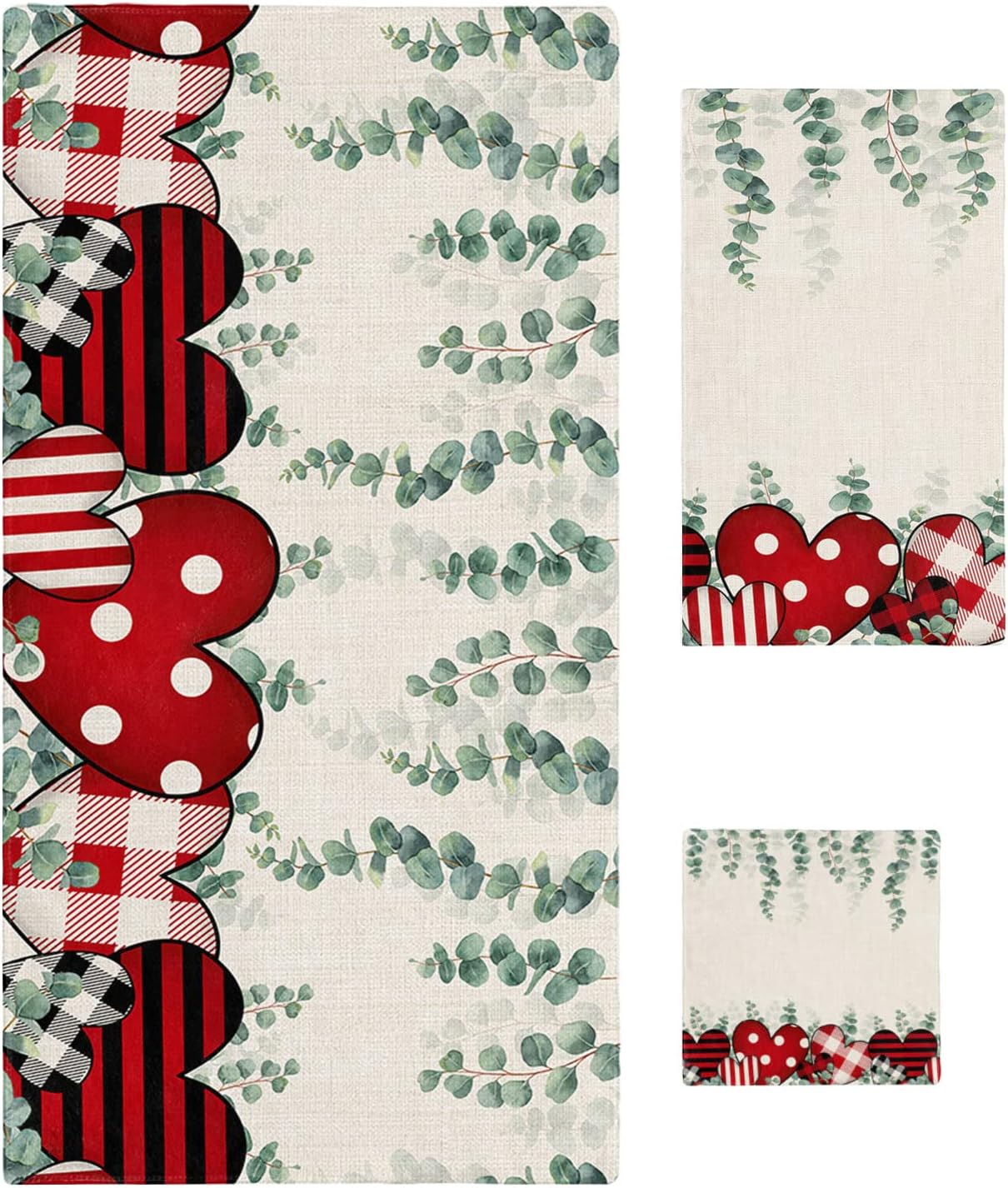 CosyBright 3 Piece Bath Towel Set