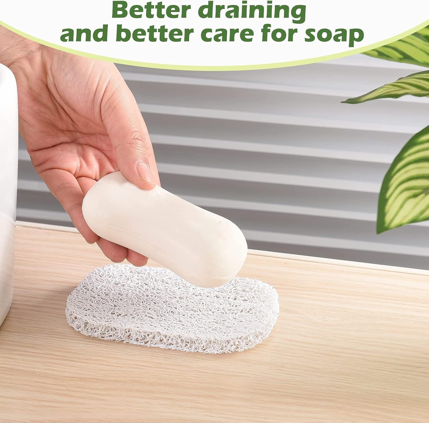 4PCS Bar Soap Saver Holder for Shower and Kitchen 1