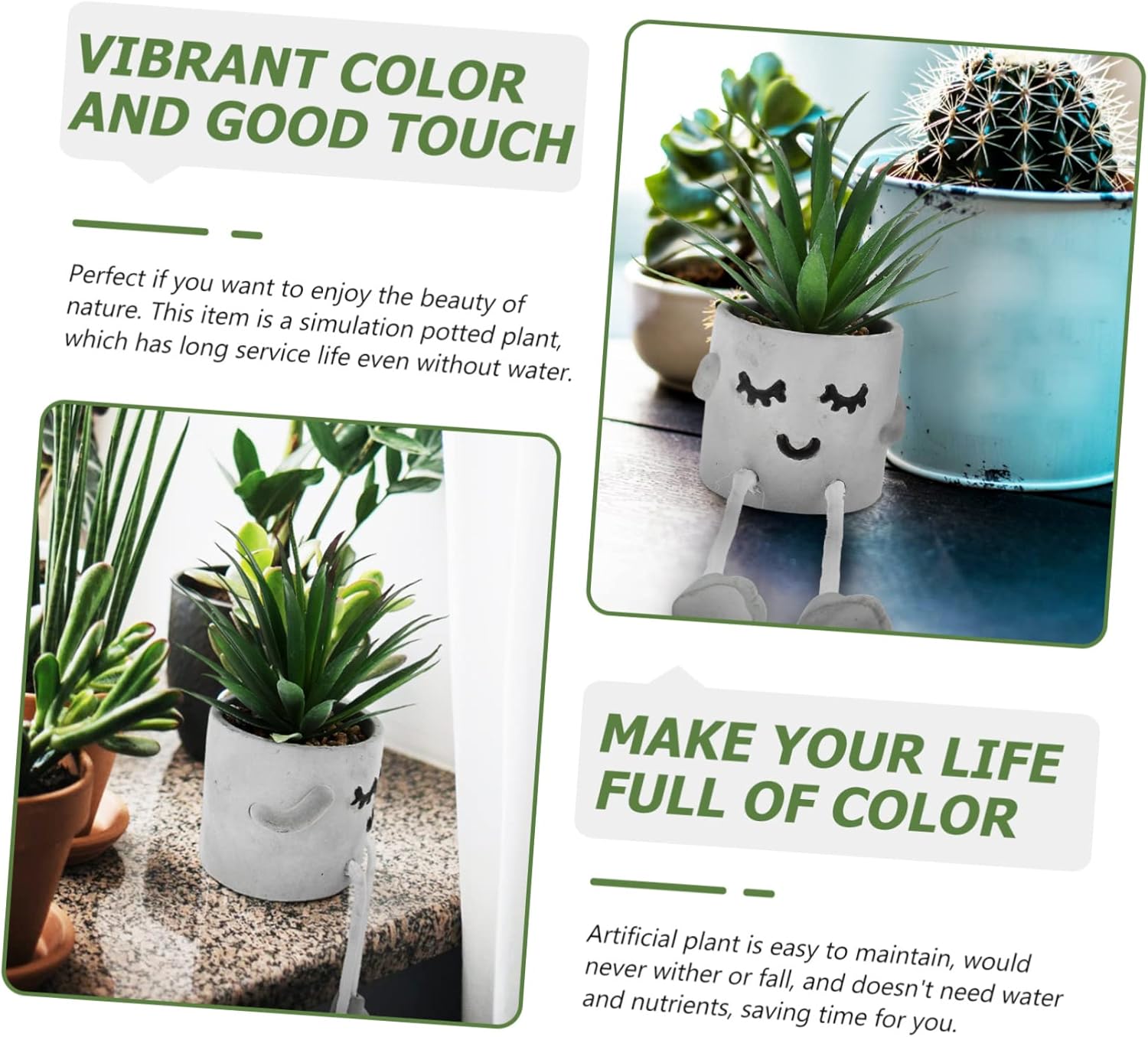 Alipis Artificial Bonsai Plant with Adorable Potted Design