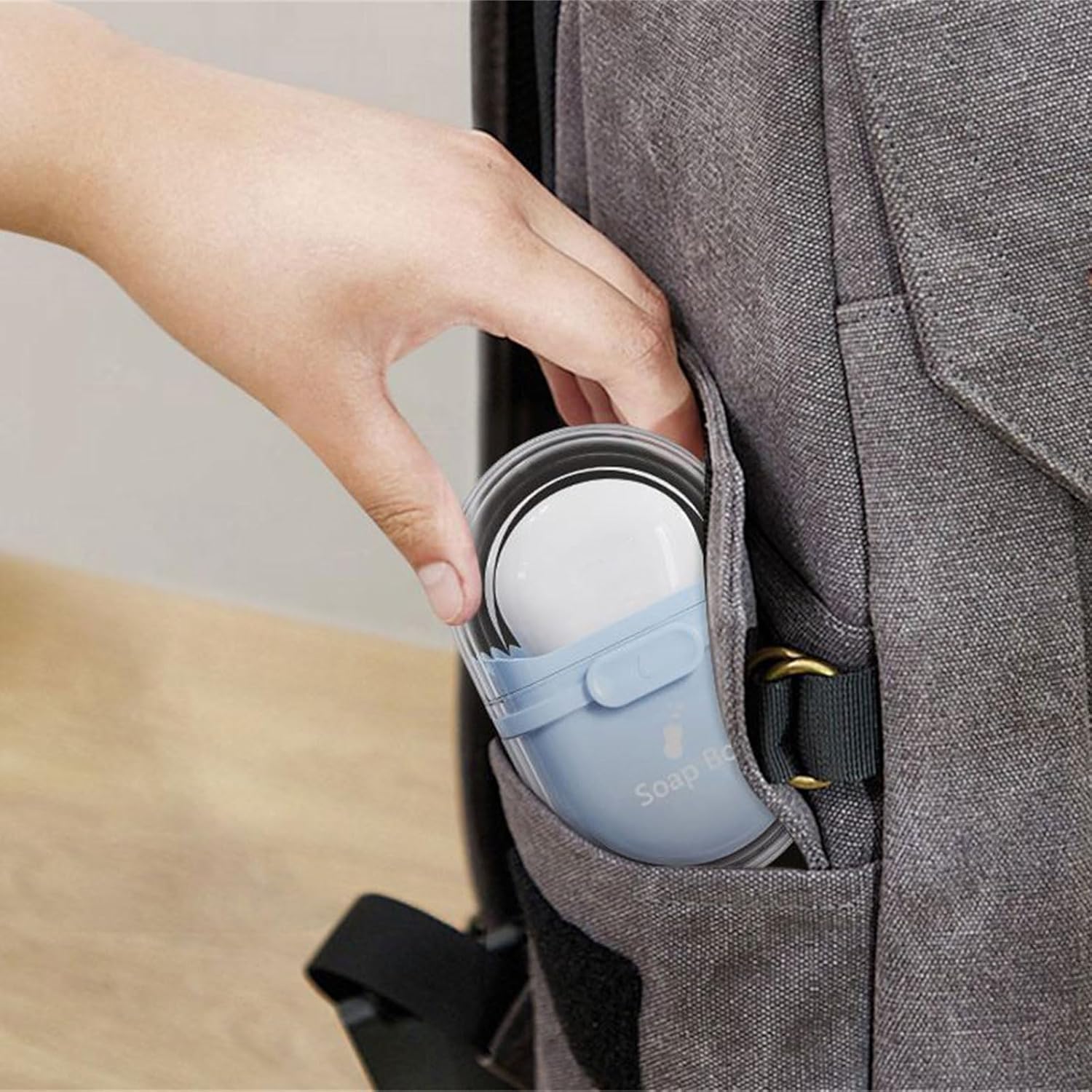 Leak-Proof Travel Soap Dish for Solid Soaps