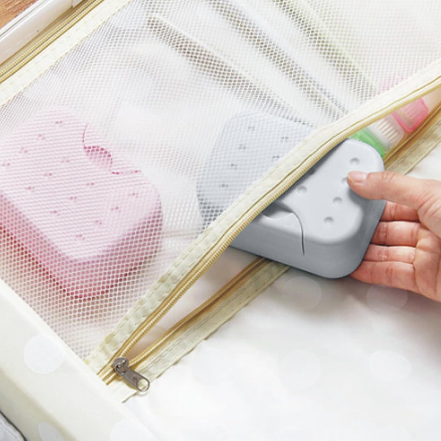 Leakproof Soap Holder with Lid for Bathroom Shower Travel