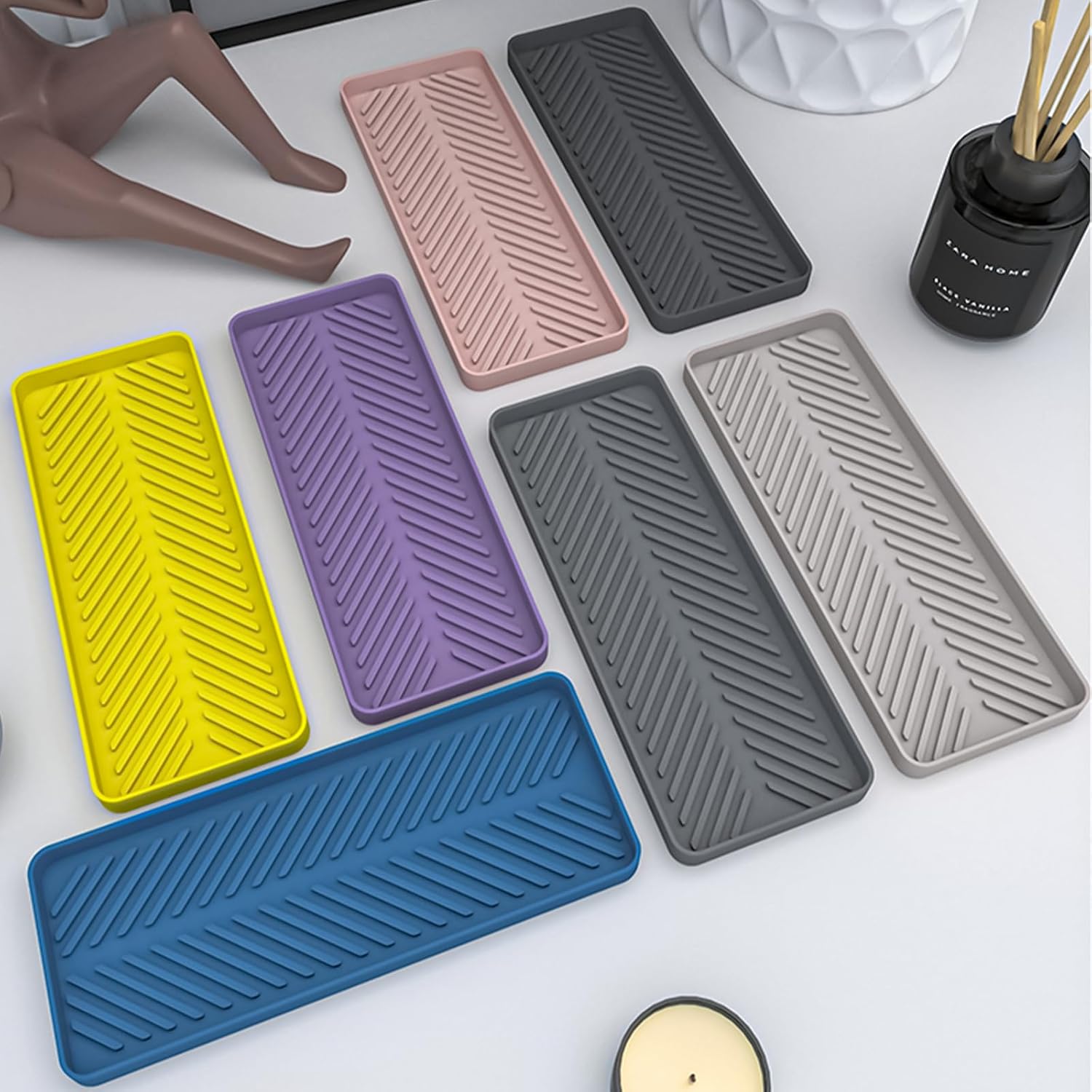Silicone Soap Holder 2 Pack - Grey