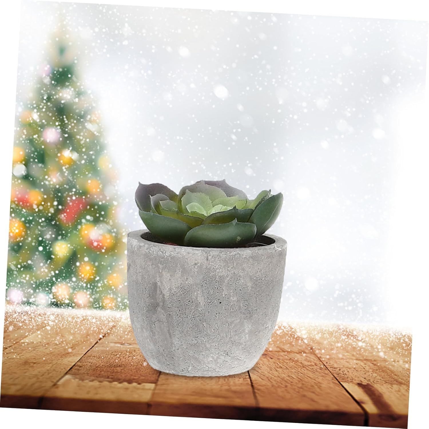 Alipis 5Pcs Artificial Succulent Plants with Pots