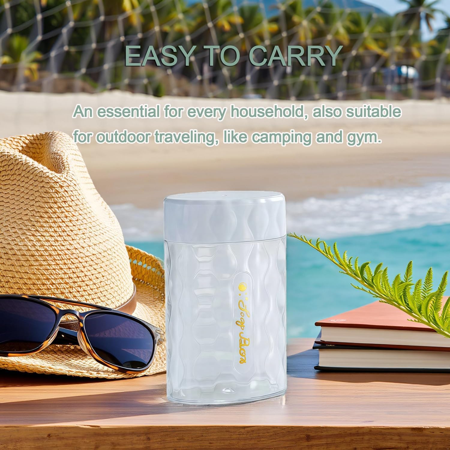 Vonpri Travel Soap Case with Drainage