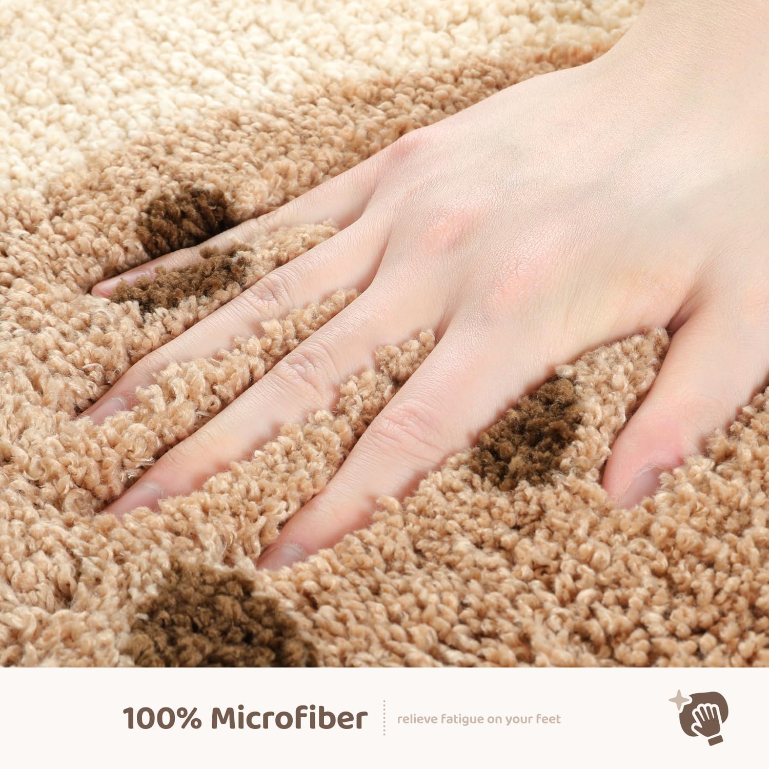 Molesun Cute Hedgehog Bath Mat 20x28