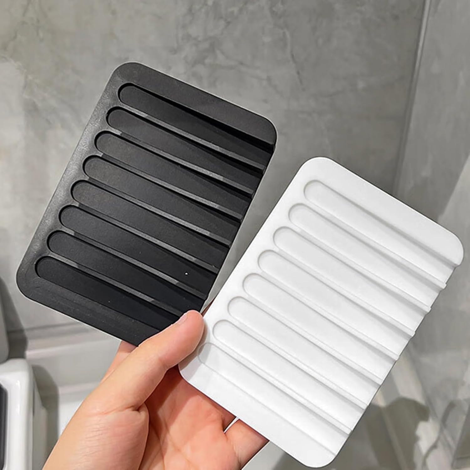 lamphle Creative Design Soap Dish Sink-Mounted Holder