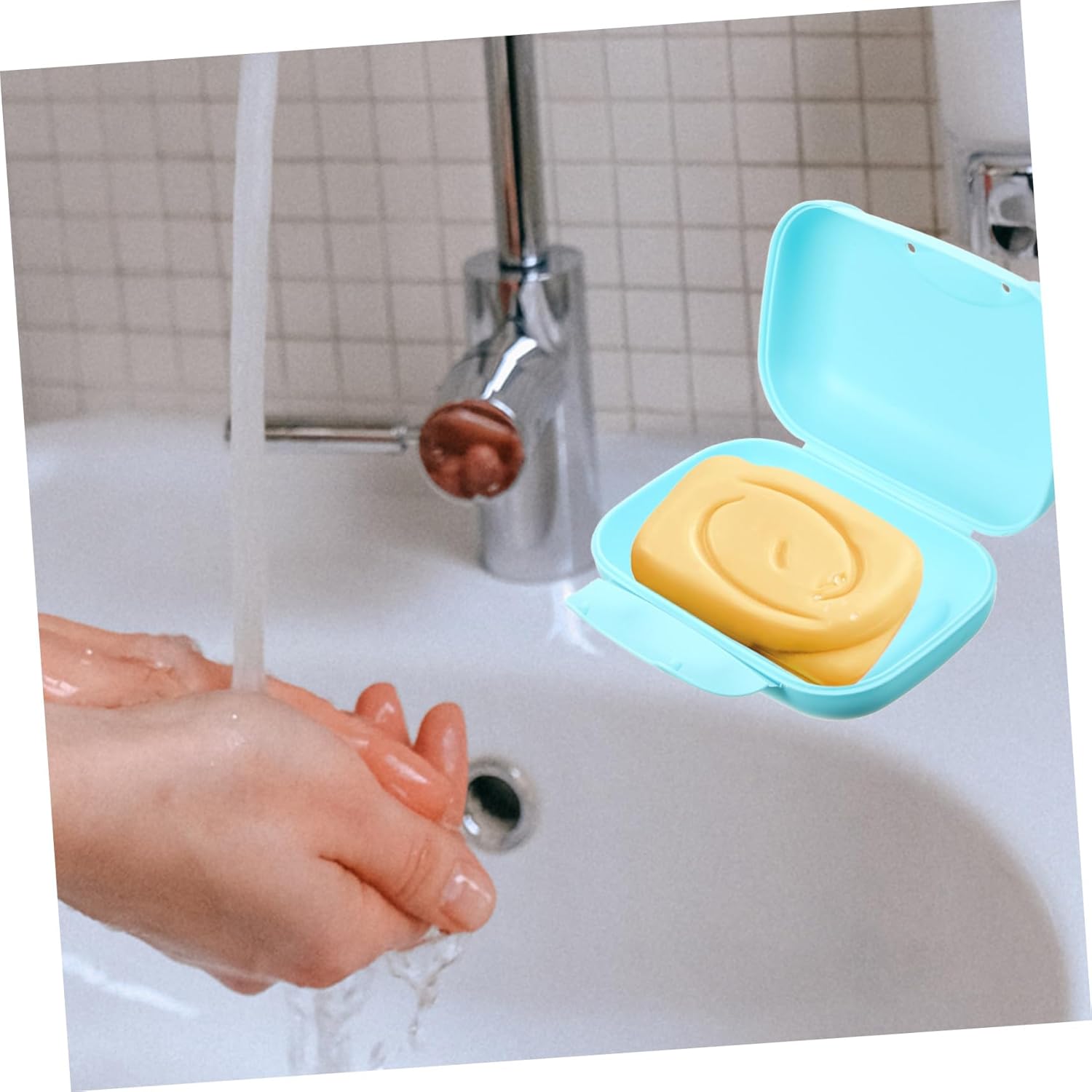 Ciieeo Portable Soap Case Leakproof Travel Holder