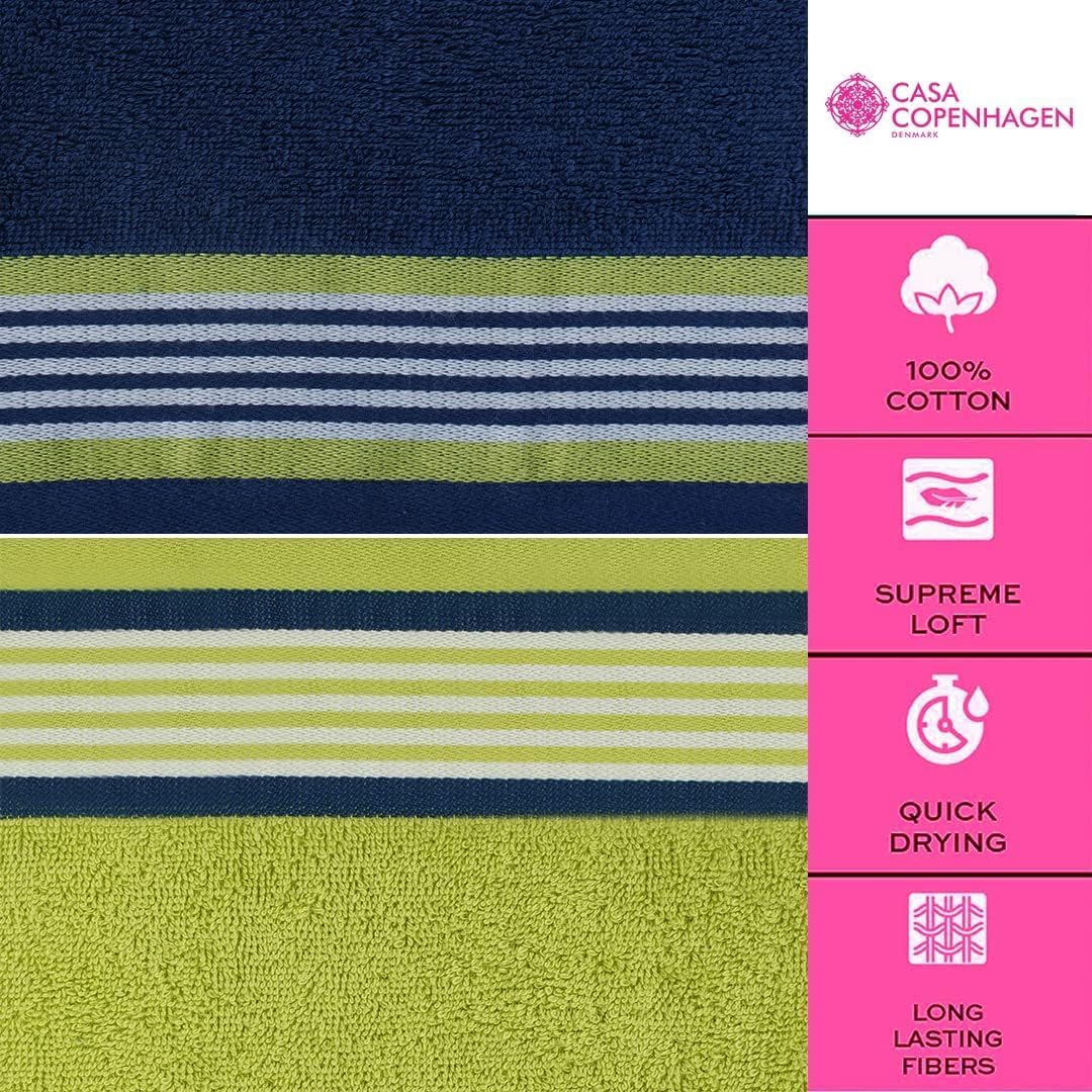 CASA COPENHAGEN He She Towel Set 6 Pieces
