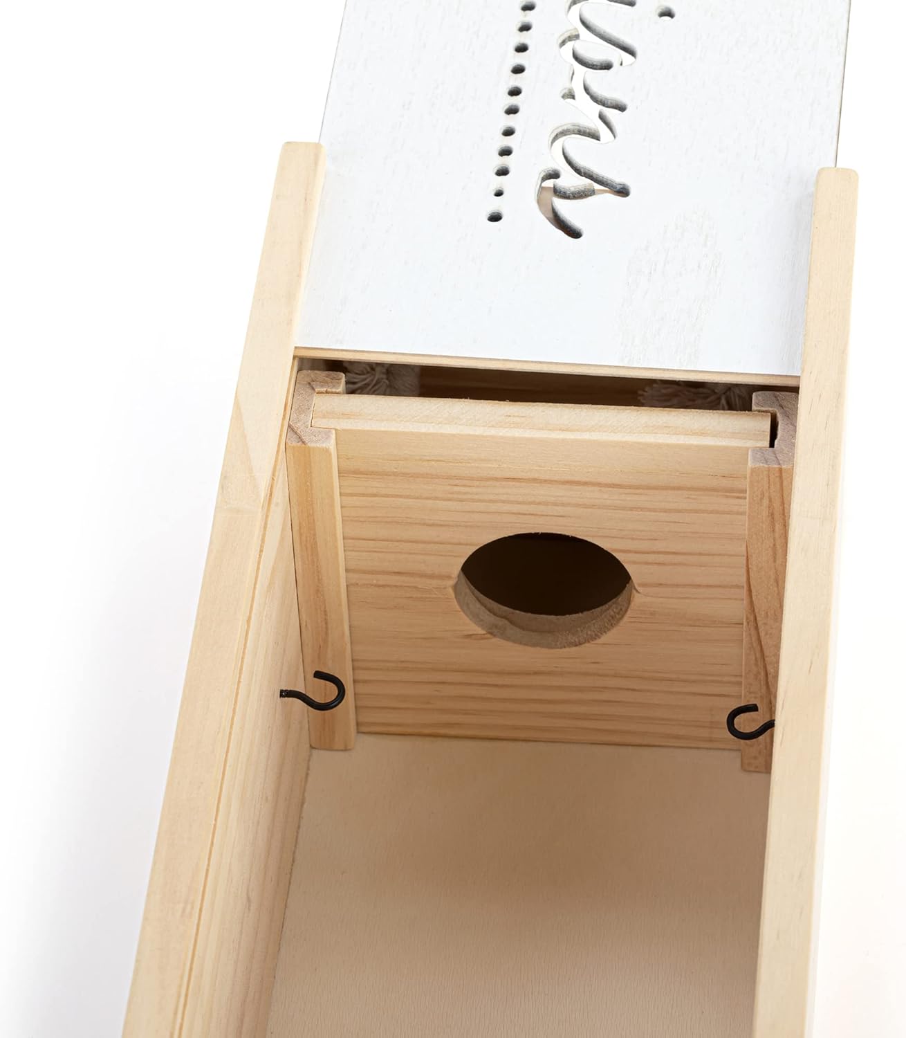 Sadity Congratulations Wood Wine Bottle Lantern