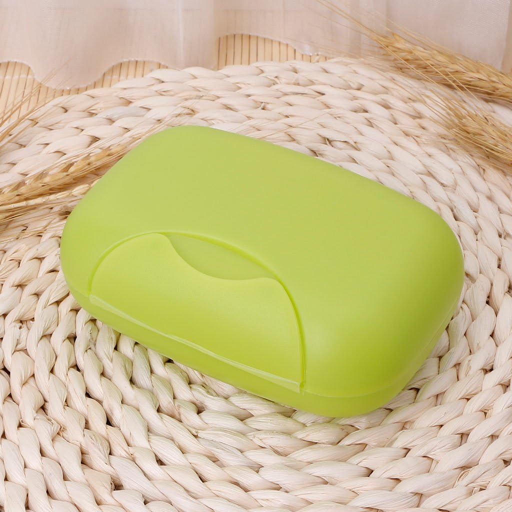 Techinal Portable Soap Box with Lid Holder 1