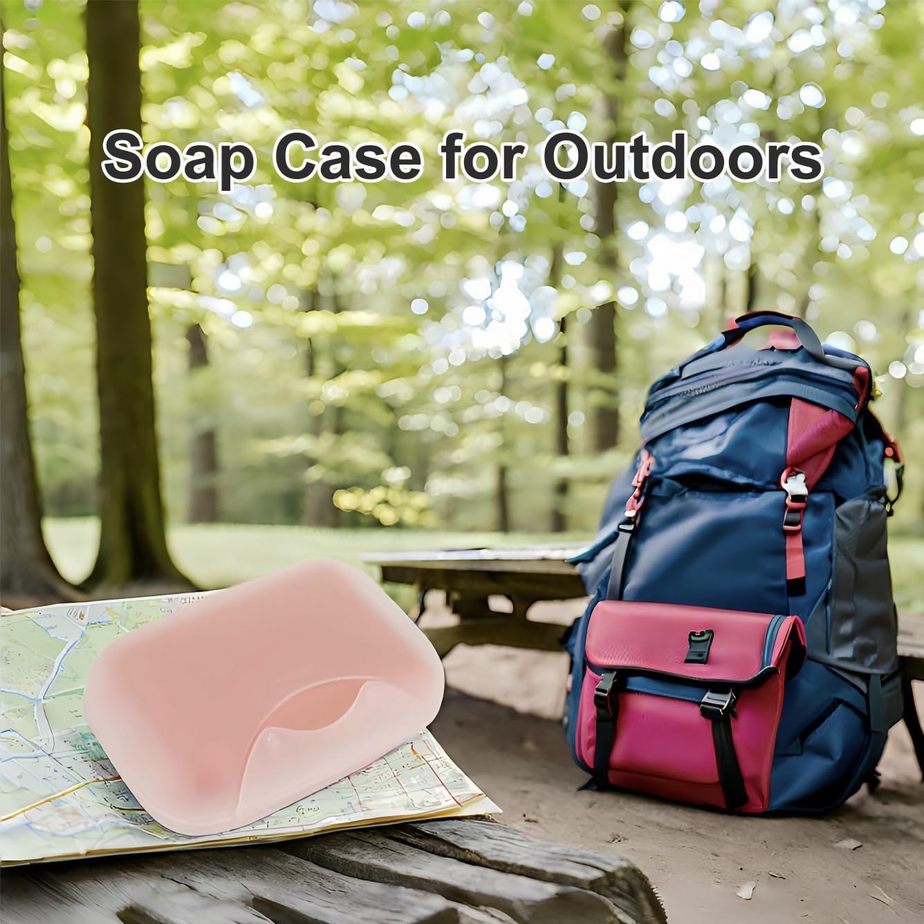 Vonpri Travel Soap Case Bar Holder for Shower Gym Camping