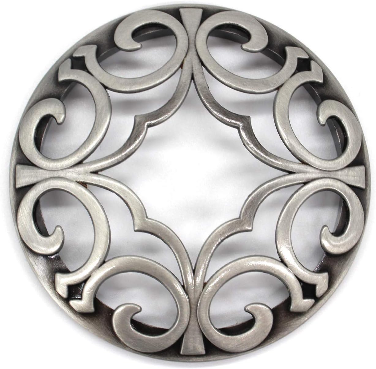 Hion Candle Toppers for Jar Candles Space Silver