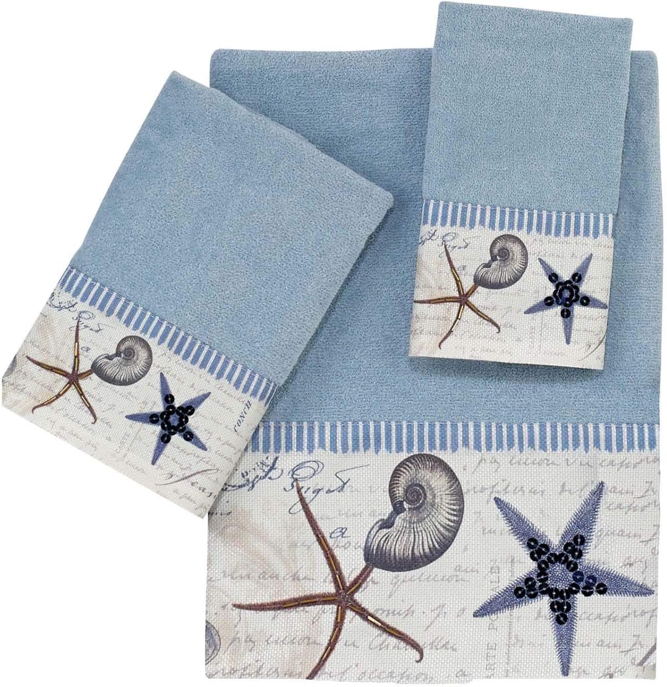 Avanti Linens 3pc Towel Set - Soft Absorbent Cotton Towels