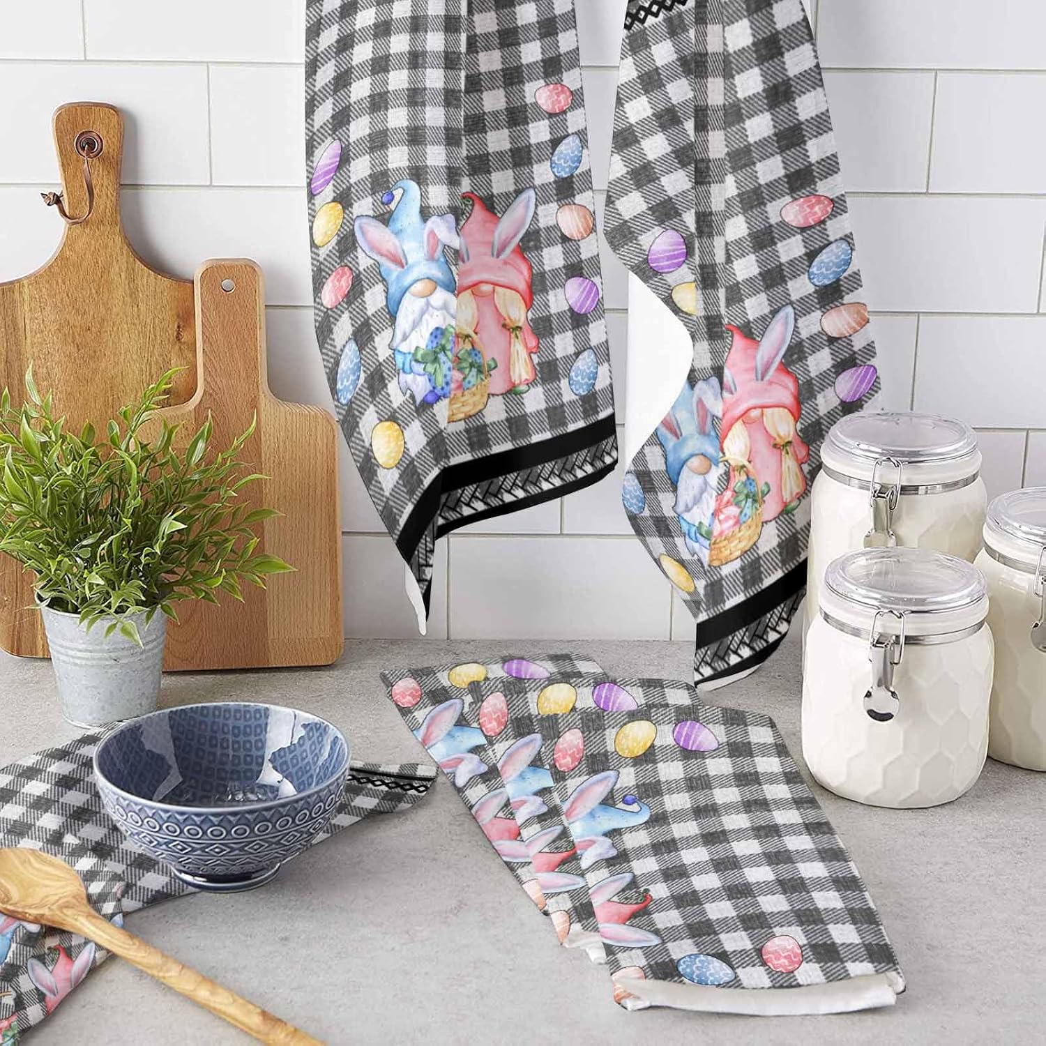 Rocking Giraffee 2 Pack Microfiber Kitchen Towels