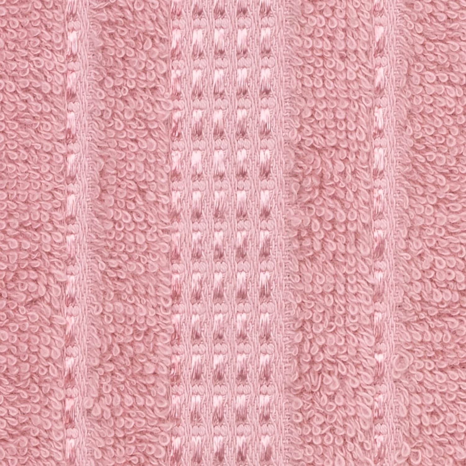 Melissa Linen 2 Piece Pink Turkish Cotton Bath Towel Set