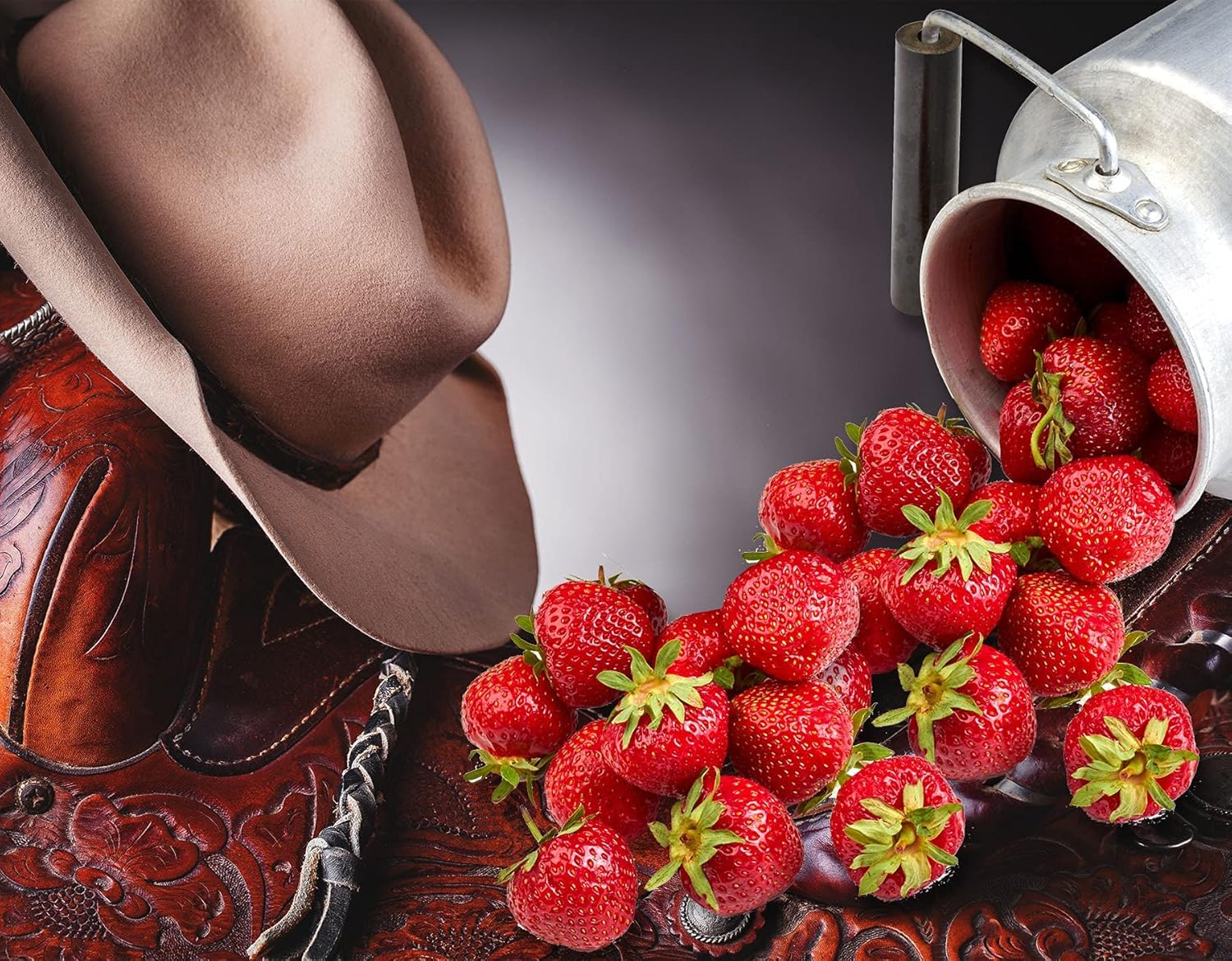 Strawberry Leather Scented Freshies - 1 Pack