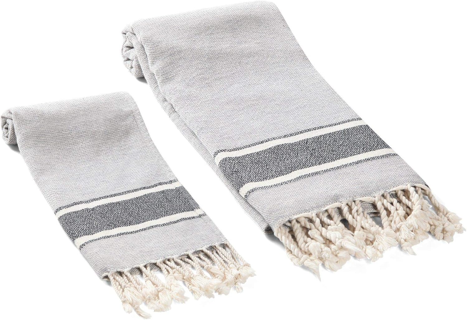 OliveLinen Terra Turkish Towel Set