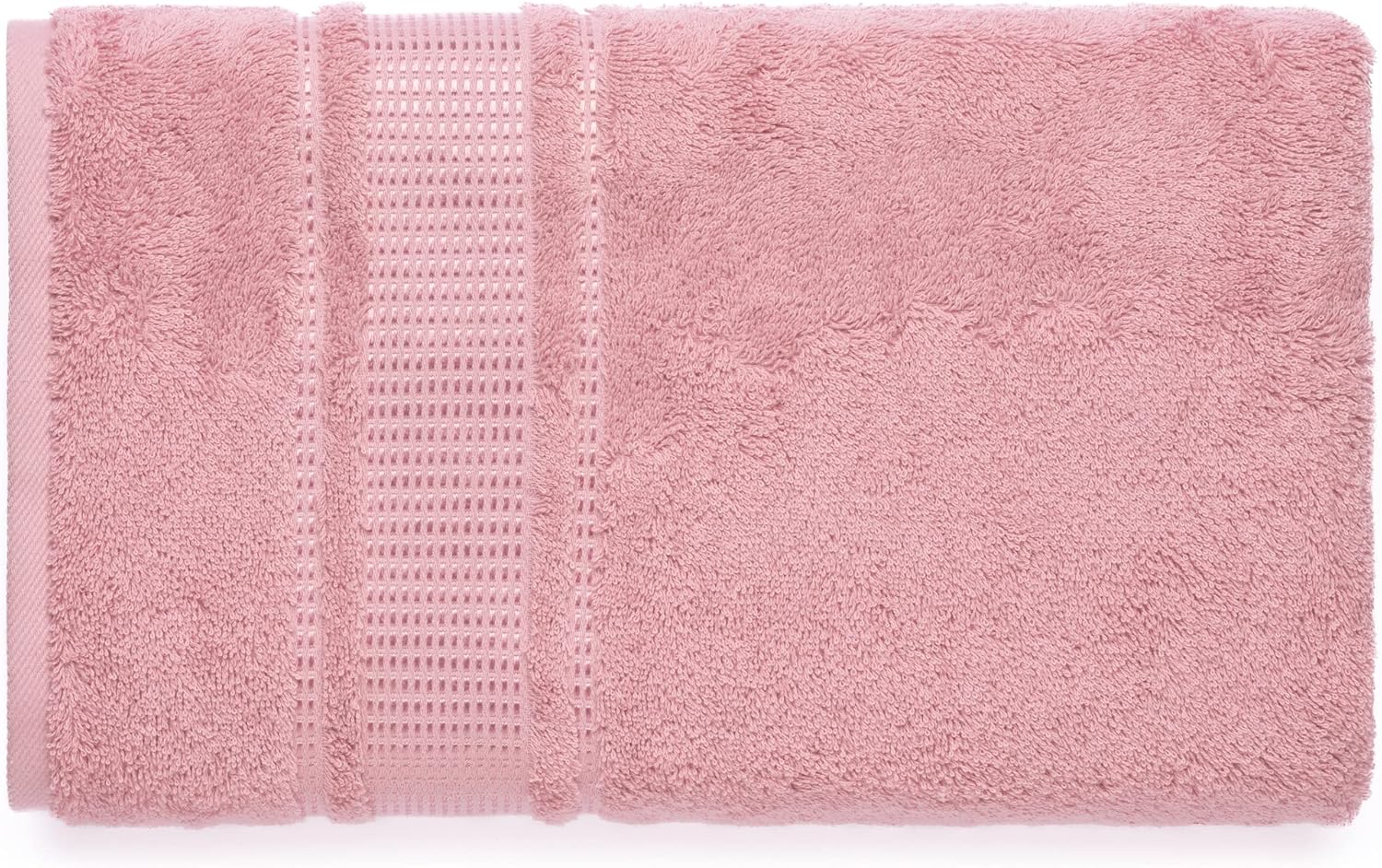 Melissa Linen 2 Piece Pink Turkish Cotton Bath Towel Set